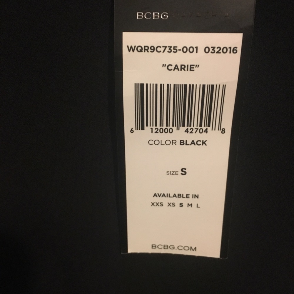 BCBG BLACK ROMPER - Picture 5 of 5
